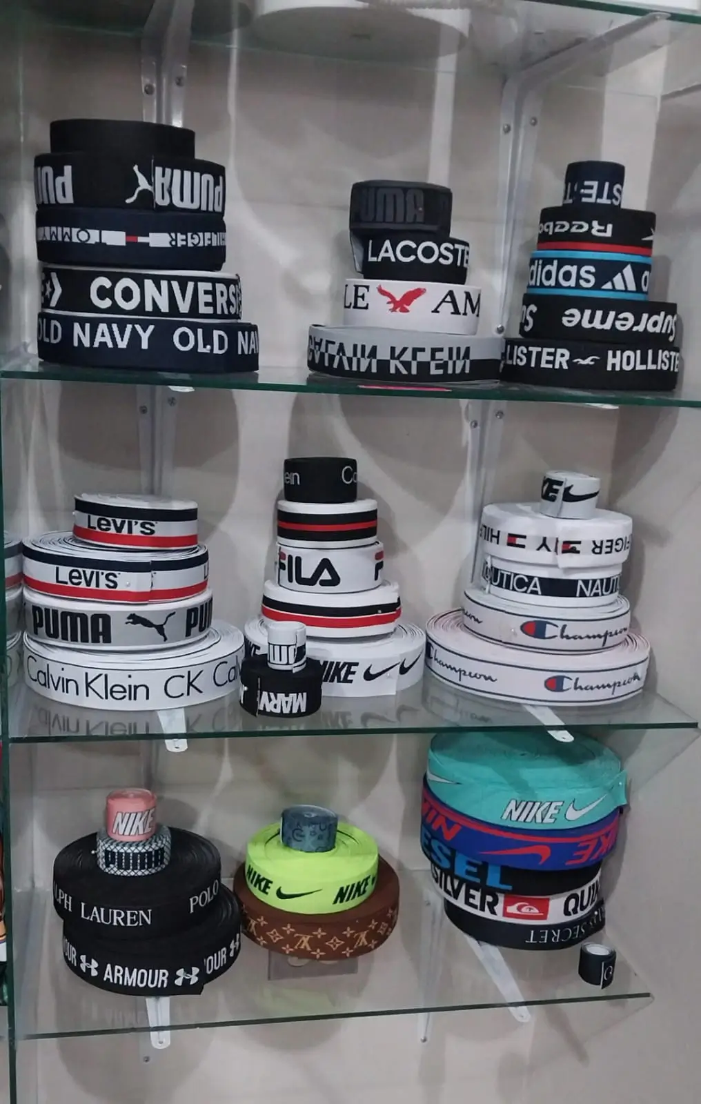 Variedad de telas en Esparza